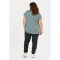 Q SPORTSWEAR Jenirei Soft Touch Trainingsshirt Damen 1047 - trooper 46