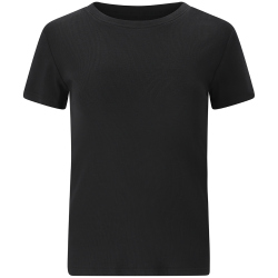 Athlecia Lenga Rib T-Shirt Damen 1001 - black 34