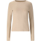 Athlecia Lenga Rib Langarmshirt Damen 1106 - oatmeal 34