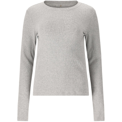Athlecia Lenga Rib Langarmshirt Damen 1005 - light grey...