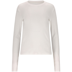 Athlecia Lenga Rib Langarmshirt Damen 1002 - white 34