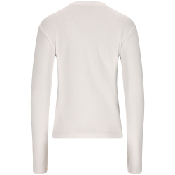 Athlecia Lenga Rib Langarmshirt Damen 1002 - white 34