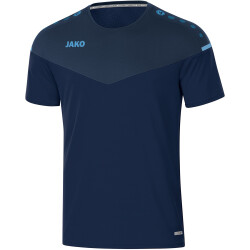 JAKO Champ 2.0 T-Shirt marine/darkblue/skyblue XL