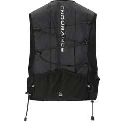 ENDURANCE Genend Laufweste mit Trinkflaschen 1001 - black S