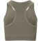 ENDURANCE Querubin Melange Seamless Sport-BH Damen 1013 - gunmetal S/M