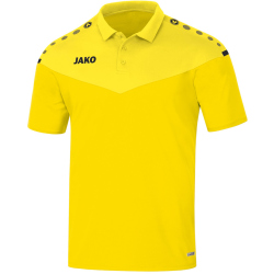 JAKO Champ 2.0 kurzarm Poloshirt Damen citro/citro light 34