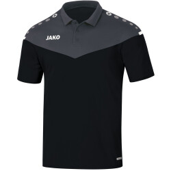 JAKO Champ 2.0 Poloshirt schwarz/anthrazit 140