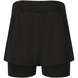 ENDURANCE Less 2in1 Trainingsshorts Damen 1001 - black 34