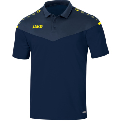 JAKO Champ 2.0 Poloshirt marine/darkblue/neongelb 152