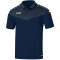 JAKO Champ 2.0 kurzarm Poloshirt Damen marine/darkblue/neongelb 34
