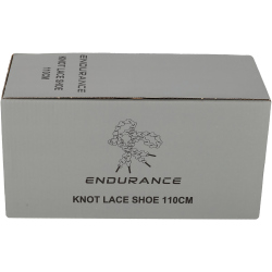 ENDURANCE Knot Schnürsenkel (140 cm) 1001 - black