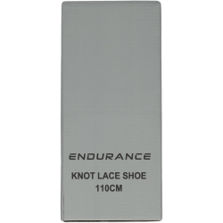 ENDURANCE Knot Schnürsenkel (140 cm) 1001 - black