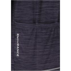 ENDURANCE Logan Melange Fahrradtrikot Damen 4371 - graystone S (36)