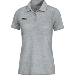JAKO Base Poloshirt Damen hellgrau meliert 34