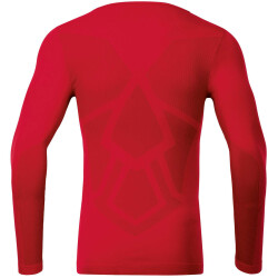 JAKO Comfort 2.0 langarm Funktionsshirt Kinder sportrot...