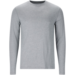 ENDURANCE Abdon Melange langarm Trainingsshirt Herren 2182 - flint stone S