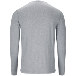 ENDURANCE Abdon Melange langarm Trainingsshirt Herren 2182 - flint stone S