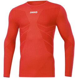 JAKO Comfort 2.0 langarm Funktionsshirt flame L
