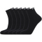 6er Pack ENDURANCE Ibi Quarter Socken 1001 - black 31-34