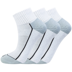 3er Pack ENDURANCE Avery Quarter Socken 1002A - white 31-34