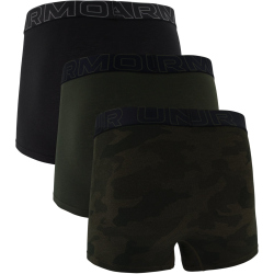 3er Pack UNDER ARMOUR Performance Cotton Print 3" Boxershorts Herren