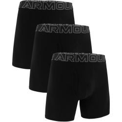 3er Pack UNDER ARMOUR Performance Cotton Solid 6" Boxershorts Herren