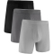 3er Pack UNDER ARMOUR Performance Tech Mesh Mod 6" Boxershorts Herren 052 - mod gray S