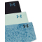 3er Pack UNDER ARMOUR Pure Stretch No-Show Print String Damen 490 - enamel blue XS
