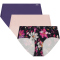 3er Pack UNDER ARMOUR Pure Stretch No-Show Print Hipster Damen 953 - pink dusk M