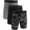 3er Pack UNDER ARMOUR Performance Tech Print 9" Boxershorts Herren 001 - black XS