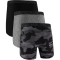 3er Pack UNDER ARMOUR Performance Tech Novelty 6" Boxershorts Herren 001 - black S