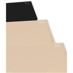 3er Pack UNDER ARMOUR Pure Stretch No-Show Solid Hipster Damen 996 - hue 500 w/black XL