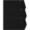 3er Pack UNDER ARMOUR Pure Stretch No-Show Solid Bikini Briefs Damen 001 - black XS