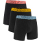 3er Pack UNDER ARMOUR Performance Cotton Solid 6" Boxershorts Herren 496 - boundless blue S