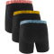 3er Pack UNDER ARMOUR Performance Cotton Solid 6" Boxershorts Herren 496 - boundless blue S