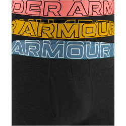 3er Pack UNDER ARMOUR Performance Cotton Solid 6" Boxershorts Herren 496 - boundless blue XXL