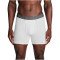 3er Pack UNDER ARMOUR Performance Cotton Solid 6" Boxershorts Herren 100 - white XXL