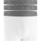 3er Pack UNDER ARMOUR Performance Cotton Solid 6" Boxershorts Herren 100 - white XXL