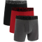 3er Pack UNDER ARMOUR Performance Cotton Solid 6" Boxershorts Herren 021 - castlerock S