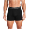 3er Pack UNDER ARMOUR Performance Cotton Solid 6" Boxershorts Herren 001 - black XS