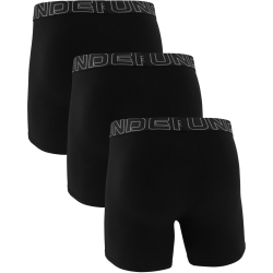 3er Pack UNDER ARMOUR Performance Cotton Solid 6" Boxershorts Herren 001 - black XXL