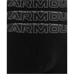 3er Pack UNDER ARMOUR Performance Cotton Solid 6" Boxershorts Herren 001 - black XXL
