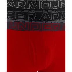 3er Pack UNDER ARMOUR Performance Cotton Solid 3" Boxershorts Herren 021 - castlerock S