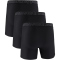 3er Pack UNDER ARMOUR Performance Tech Mesh Solid 6" Boxershorts Herren 001 - black S