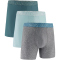 3er Pack UNDER ARMOUR Performance Tech Solid 6" Boxershorts Herren 490 - enamel blue S