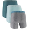 3er Pack UNDER ARMOUR Performance Tech Solid 6" Boxershorts Herren 490 - enamel blue S