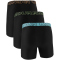 3er Pack UNDER ARMOUR Performance Tech Solid 6" Boxershorts Herren 438 - blue haze S