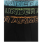 3er Pack UNDER ARMOUR Performance Tech Solid 6" Boxershorts Herren 438 - blue haze S