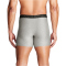 3er Pack UNDER ARMOUR Performance Tech Solid 6" Boxershorts Herren 053 - steel S