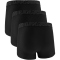 3er Pack UNDER ARMOUR Performance Tech Solid 3" Boxershorts Herren 001 - black XS